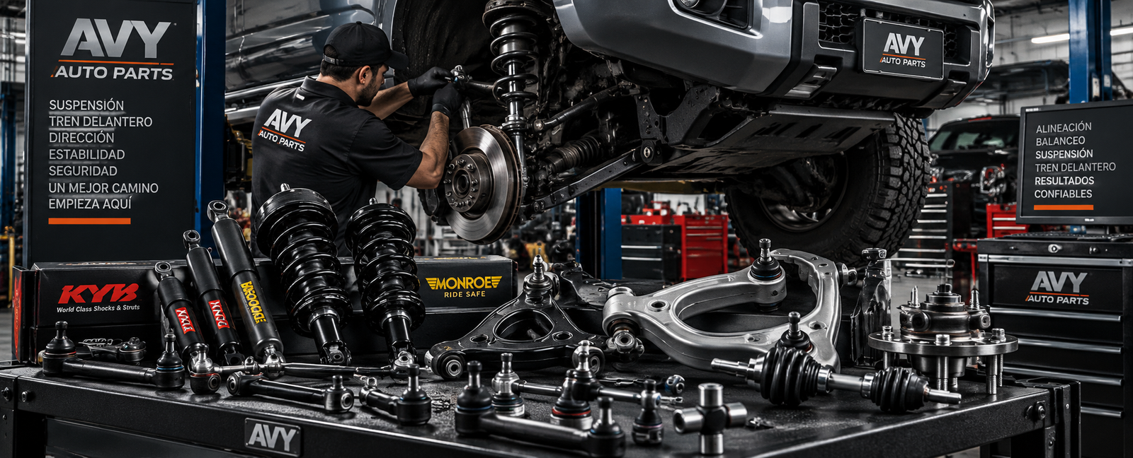 Suspension y Tren Delantero - AVY Auto Parts