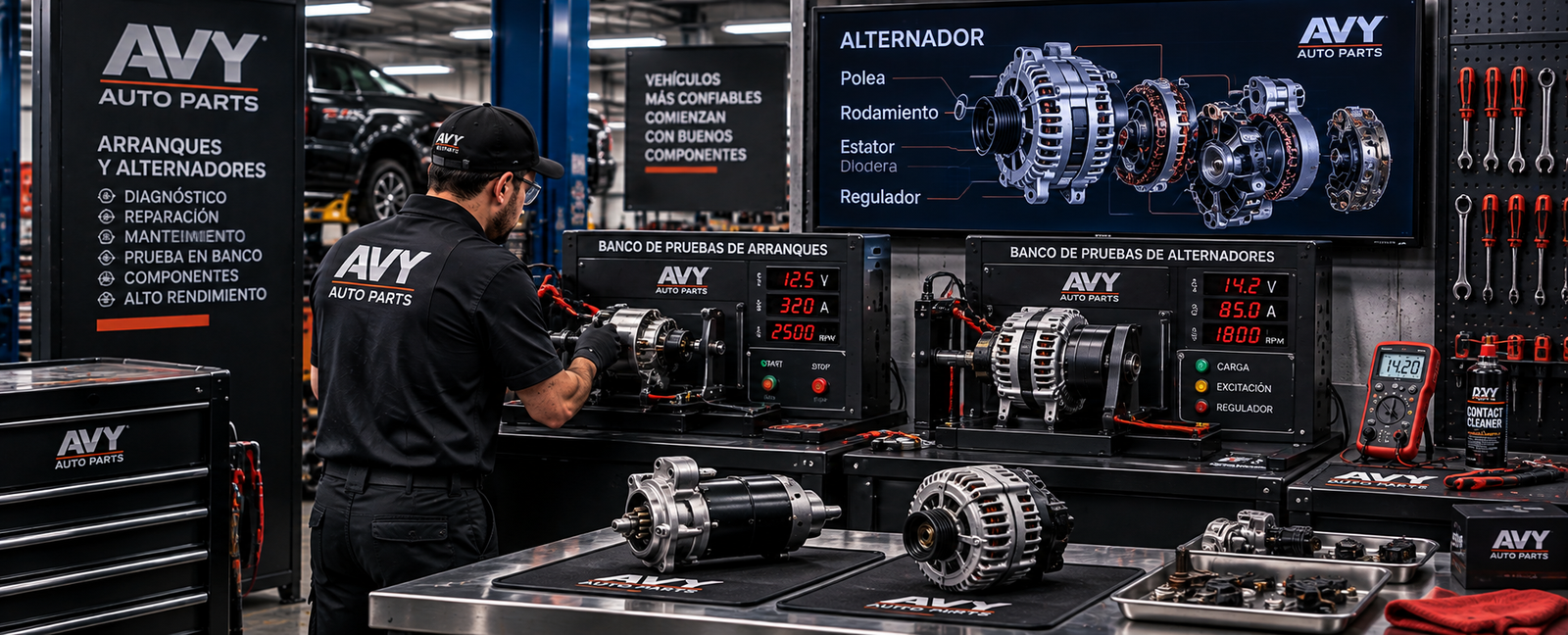 Arranques y Alternadores - AVY Auto Parts
