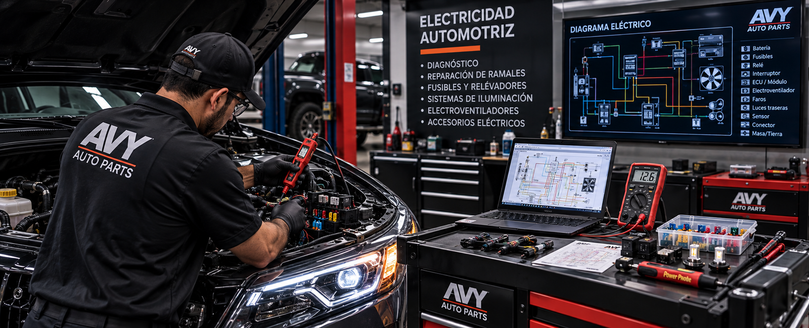 Electricidad Automotriz - AVY Auto Parts