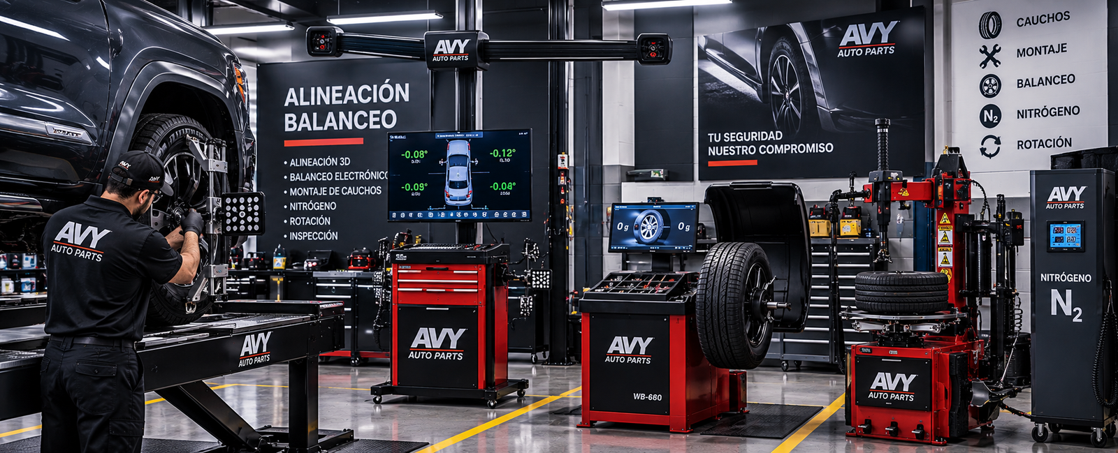Alineacion y Balanceo - AVY Auto Parts